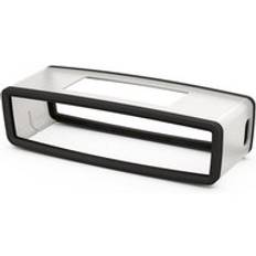 Tpu mjukt silikonfodral för bose soundlink mini bluetooth-högtalare silica gel protection resväska högtalarfodral - transparent svart