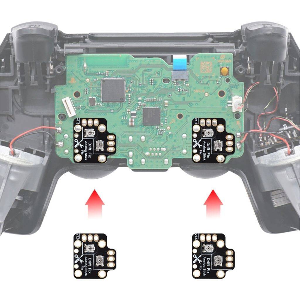 PS5 / PS4 / Xbox One Controller analog thumb stick drift fix mod, 2st