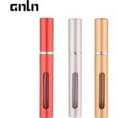 ANLN Wholesale Refillable Aluminum sprayer 4ml Travel sized Empty atomizer mini perfume bottle