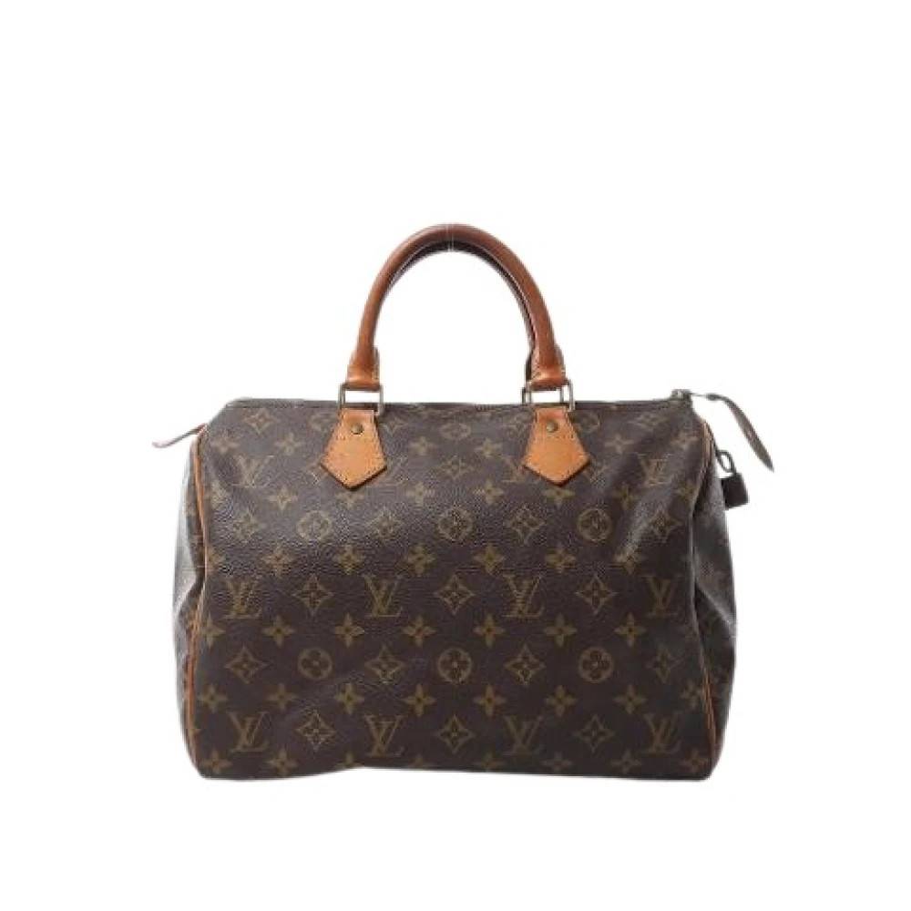 Louis Vuitton Vintage Pre-owned Speedy 30 - Vintage - Dame - Brun - ONE SIZE - Uld