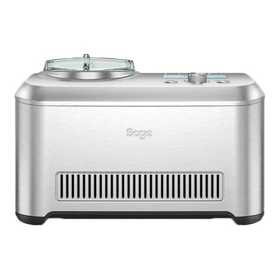 Sage the Smart Scoop™ BCI600UK Ice Cream Maker - Brushed Stainless Steel