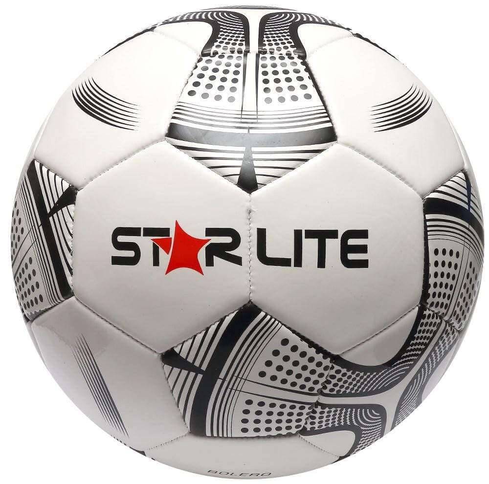 Starlite fodbold hvid - str. 3, 4 og 5 (Udgår), 5