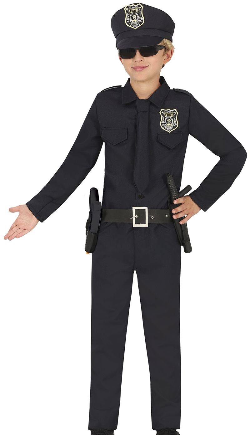 Politi kostume 5-6 år.
