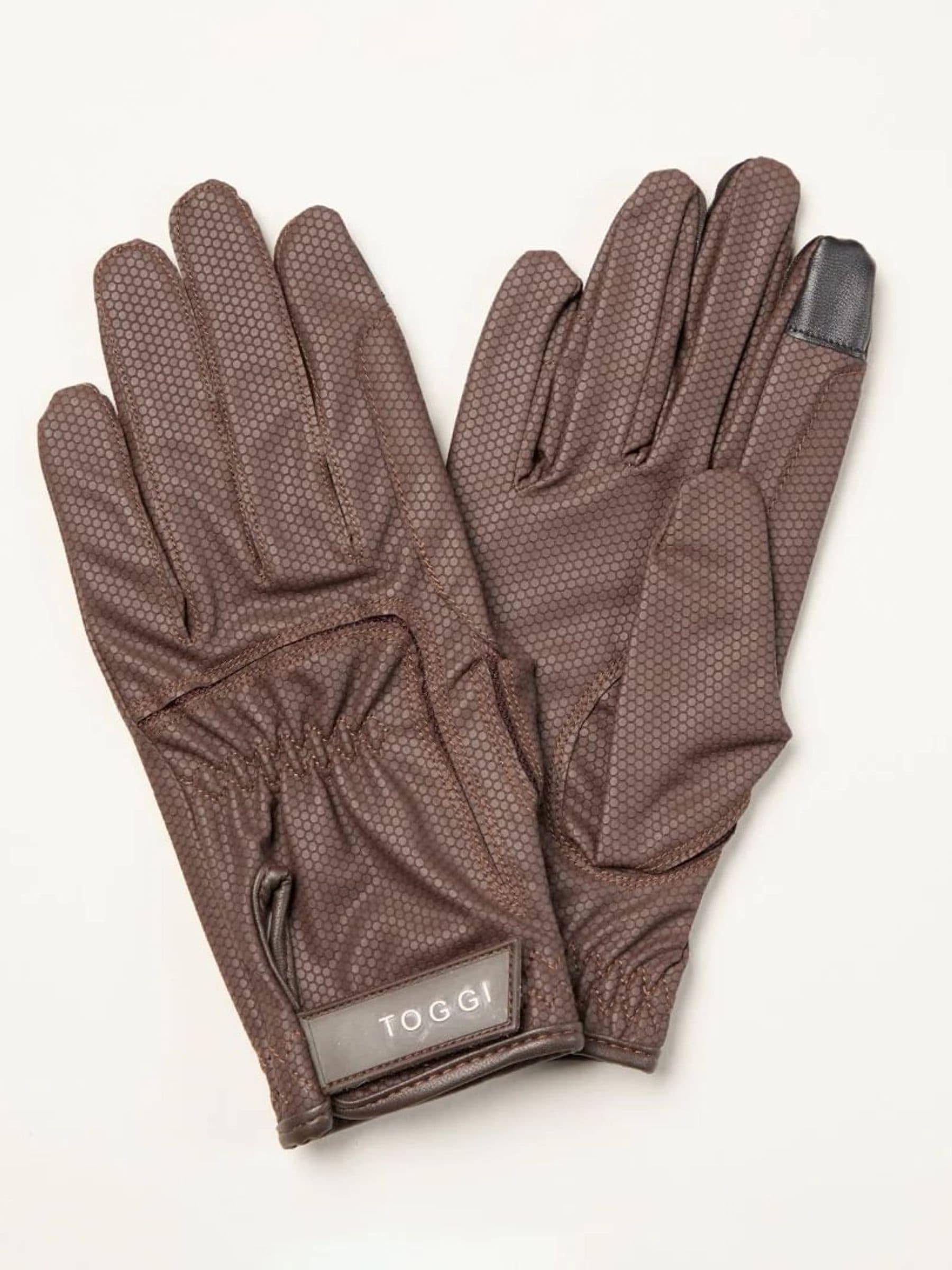 Toggi Toggi Brown Stoneleigh Riding Gloves