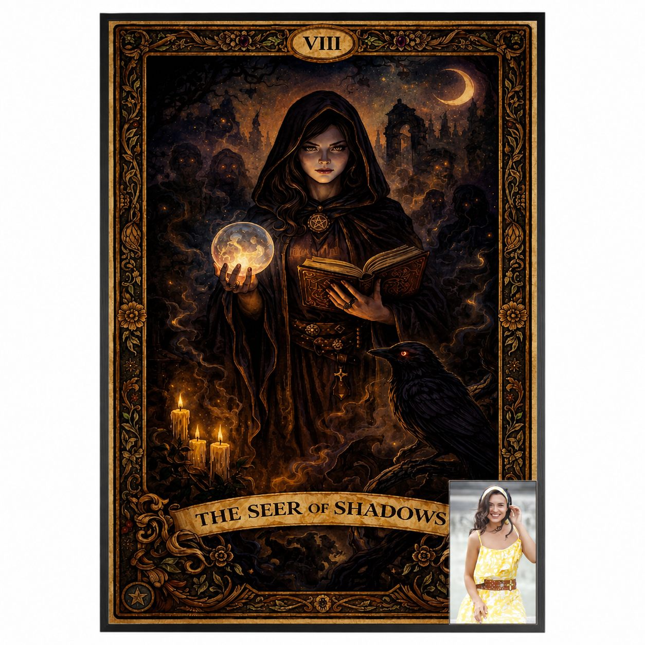 Personaliseret Plakat - Tarotkort - AI Plakat