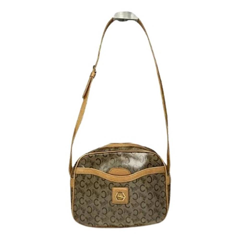 Celine Vintage Pre-owned Læder Cross Body Taske - Vintage - Dame - Brun - ONE SIZE - Læder