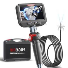 Ralcam Endoskopkamera mit Licht Endoscope Camera - Endoskop 6,2mm Inspektionskamera 4,3" HD 720P Rohrkamera, Kameras mit 6 LED, IP67 Wasserdicht 2M Halbstarre Kabel Teleskopkamera Kfz Werkzeug