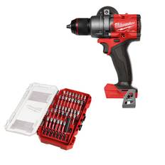Milwaukee M18 FPD3-0 slagboremaskine inkl. bitsæt