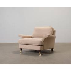 Klassisk fåtölj beige
