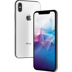 iPhone X | 256 GB | silver | nytt batteri