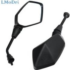 Lmodri elektrombil spegel motorcykel backspeglar elmotor e-cykel baksida konvex spegel 8mm 10mm - Skruv med 8mm trådar