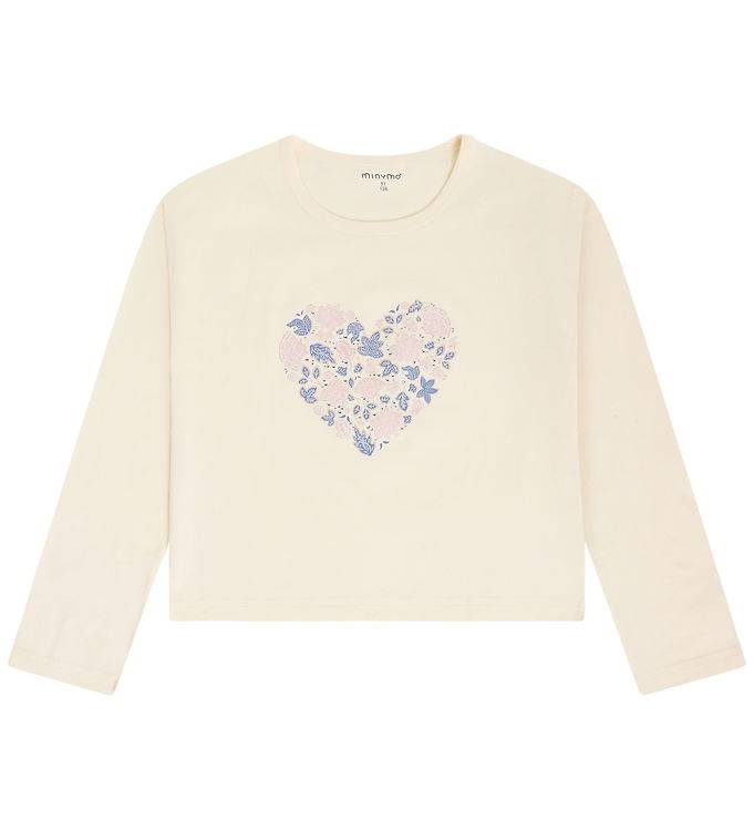 Minymo Bluse - Moonlight Blue - Minymo - 12 år (152) - Bluse