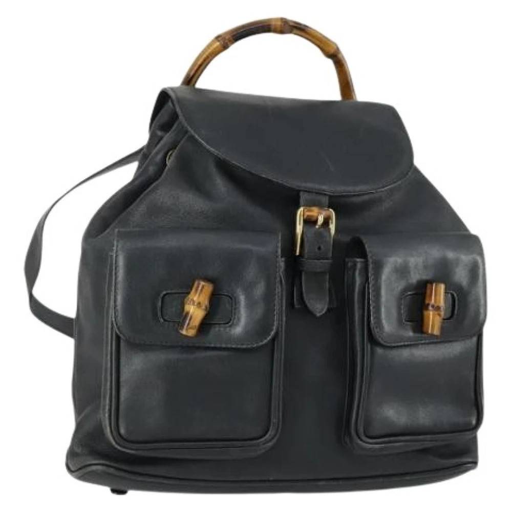 Gucci Vintage - Pre-owned Vintage Ryggsäck Vintage - Dam - ONE Size - Läder