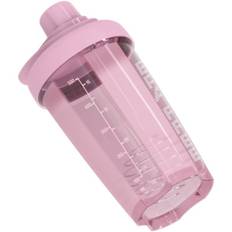 Protein Shaker med Twist and Lock - Bærbar Pre Workout Protein Shaker Kop til Smoothies og Shakes (Pink)