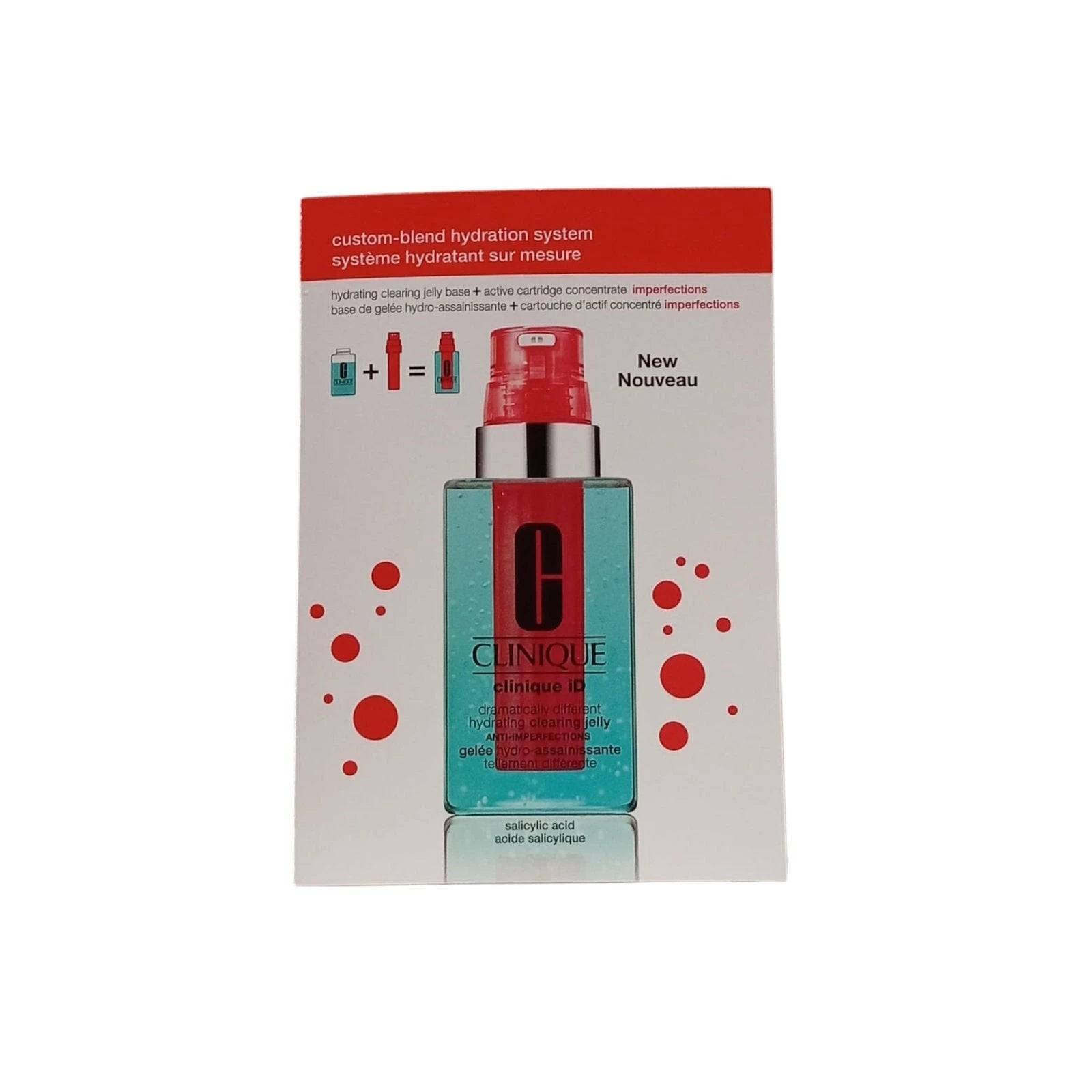 Clinique iD Dramatically Different Återfuktande rengörande gelé mot imperfektioner 1.5 ml Tester