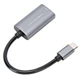 Audio Video Capture Card, HDMI 1080p Video Acquisition Card, Type C HDMI to USB-C 4K Video Adapter, för telefoner, för spelkonsoler, för Game Live, för kameror, etc