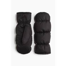 Dam - Svart Vadderade tumvantar - H&M (one size)