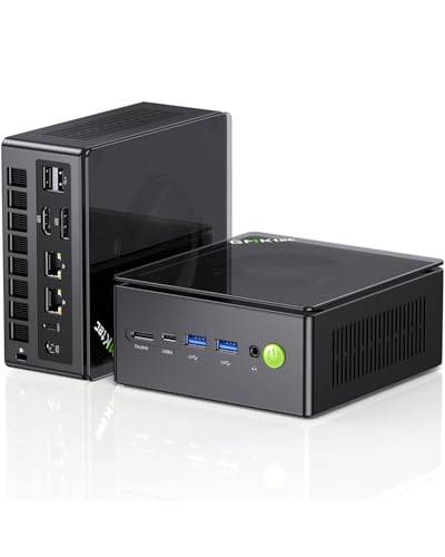 GMKtec Gaming Mini PC K8 Plus AMD Ryzen 7 8845HS (8K/16T, upp till 5,1 GHz) 64 GB DDR5 RAM 1 TB SSD, stationär dator Oculink/Dual NIC 2,5G/WiFi 6E/BT5.2/HDMI 2.1/USB4/USB3.22 + USB2.02
