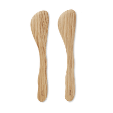 ferm LIVING Cairn smörkniv 2-pack Oak