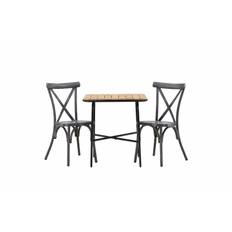 Holmbeck&Tablas havesæt med cafebord 70x55cm og 2 stole