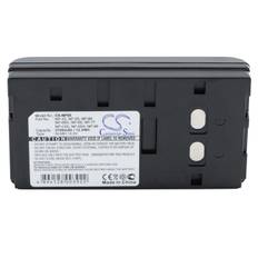 Kompatibelt med Panasonic NV-S9, 6.0 V, 2100 mAh