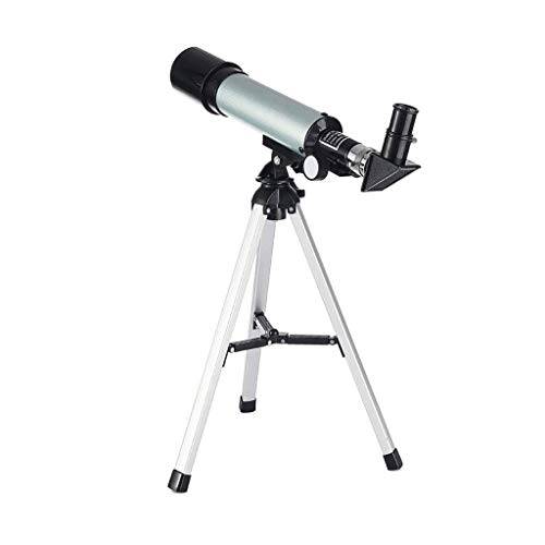 Telescope Teleskop Bärbart Monocular Astronomical Telescope, 360/50 mm Refractor Telescope 90X Zoom Monocular Telescope 240 Grades Rotate with Tripod för nybörjare Barn Sky Stars Titta på Telescope
