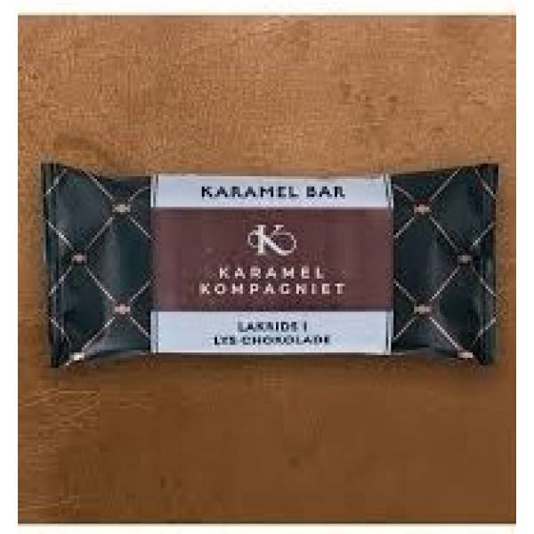 Karamel Bar – Lakrids i lys chokolade - Karamel Kompagniet - Bornholm - 50 gr.