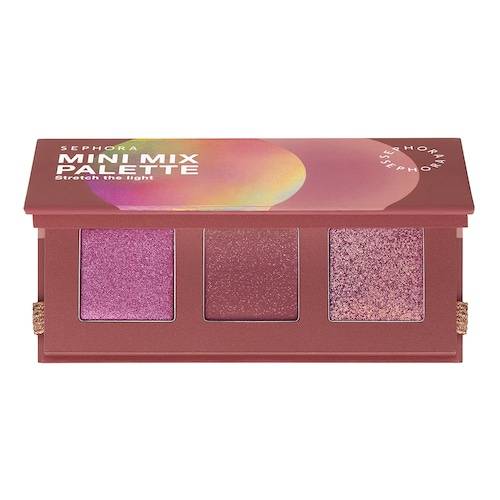 Mini Mix Palette - Minipalett för ögonmakeup - Rosa