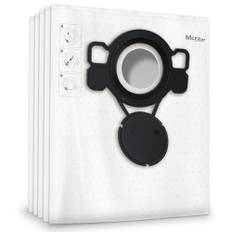 McFilter | Sparpack 20x Staubsaugerbeutel geeignet für Nilfisk AERO 21 PC INOX | AERO 25 | AERO 26 PC | AERO 31 INOX & VL200 Staubsauger | Stihl SE61E SE62E | Vlies-Beutel mit Staubverschluss