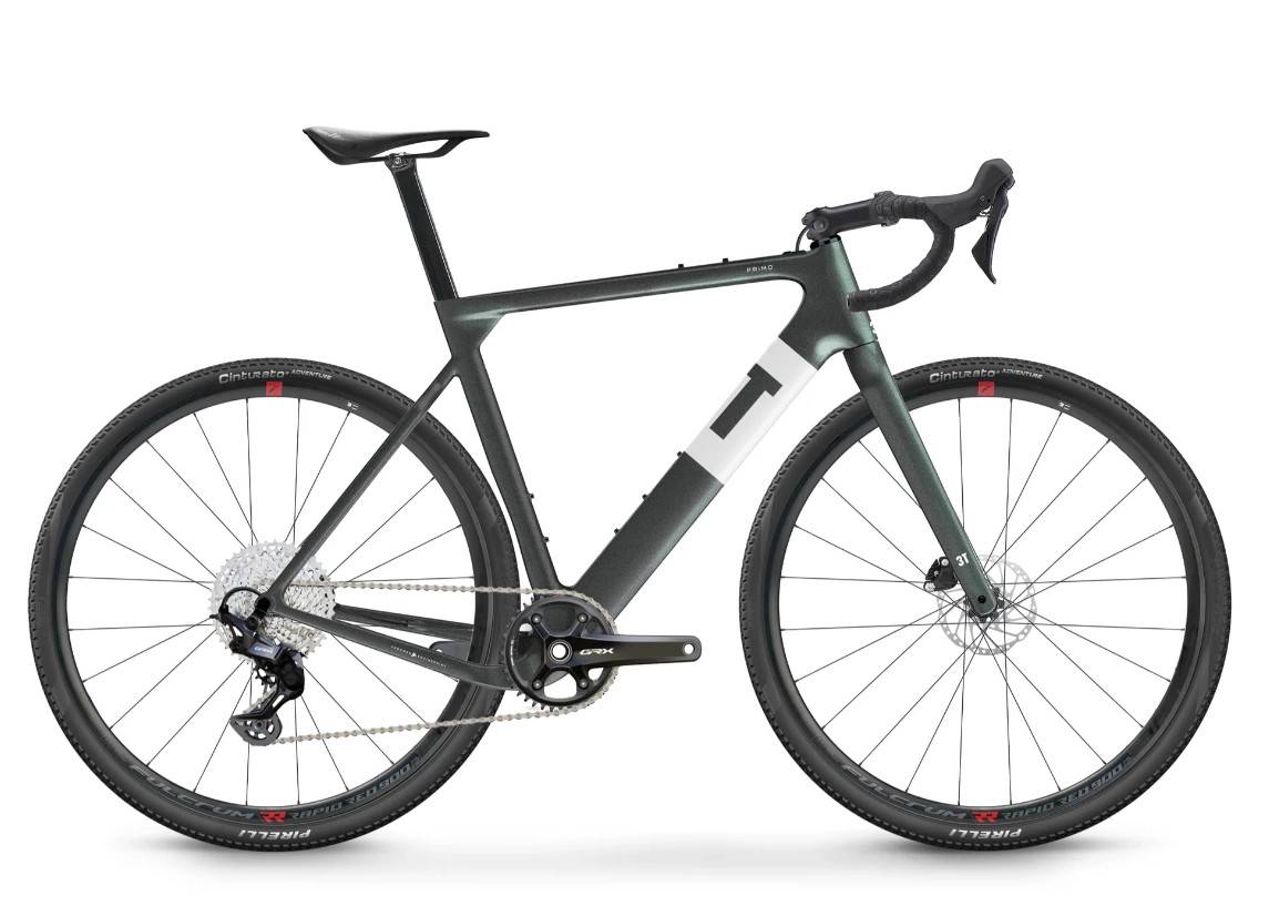 3T Primo GRX 1x12s Gravelbike Anthracite, Str. L - Grå (L)