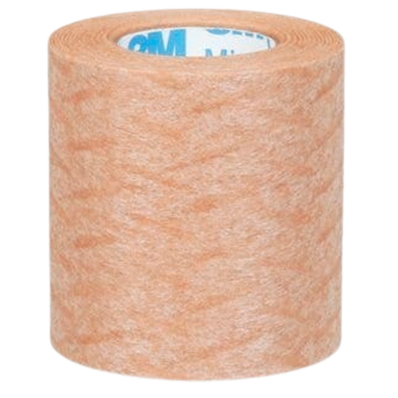 3M Micropore Kirurgisk Tape Lysebrun 5 cm x 9,1 m (1 stk)