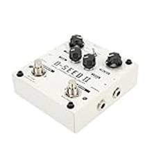 Fördröjningspedaler för Elgitarr, Gitarreffektpedal 2-kanals 8 Lägen Digital Delay Stereo Looper Guitar Delay Pedal Multipedaleffekt för Elgitarr