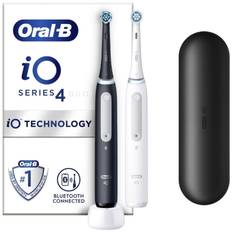 Oral-B iO4 Series 4 Duo Eltandborste Black/White