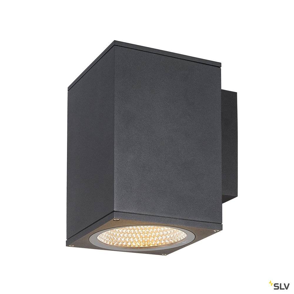 SLV Enola Square L Out LED Vägglampa
