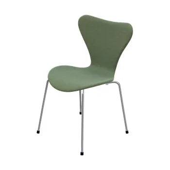 3107 Serie 7, fuldpolstret af Arne Jacobsen Remix / 933 Grøn - Jacobsen Plus