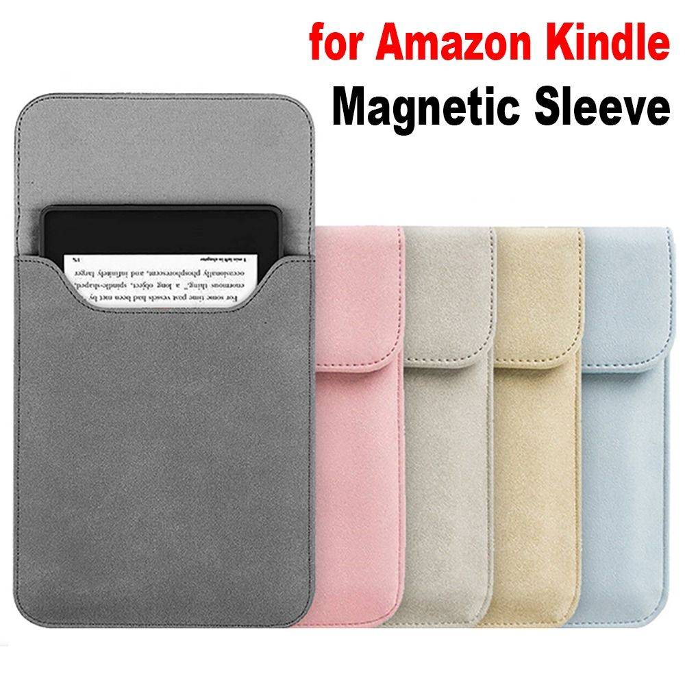 PU Leather Tablet Sleeve for Kindle 6.8" Protective Case Insert Pouch 11th Generation 6" Paperwhite Cover e-Reader Carrying Bag