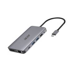 Acer 12-i-1 USB-C Hub - Silver