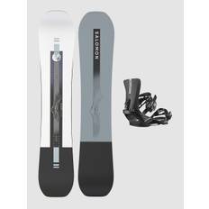 Salomon Sight+Rhythm M black Snowboardpaket - uni - 153