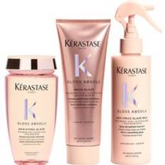 Kérastase Gloss Absolu Shampoo, Conditoner and Milk Bundle