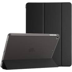AirCase Blødt Cover til iPad 9.7 tommer iPad Air 1/2 Model A1822 A1823 A1893 A1474 A1475, Blødt TPU Beskyttende Cover Sort-FK1-