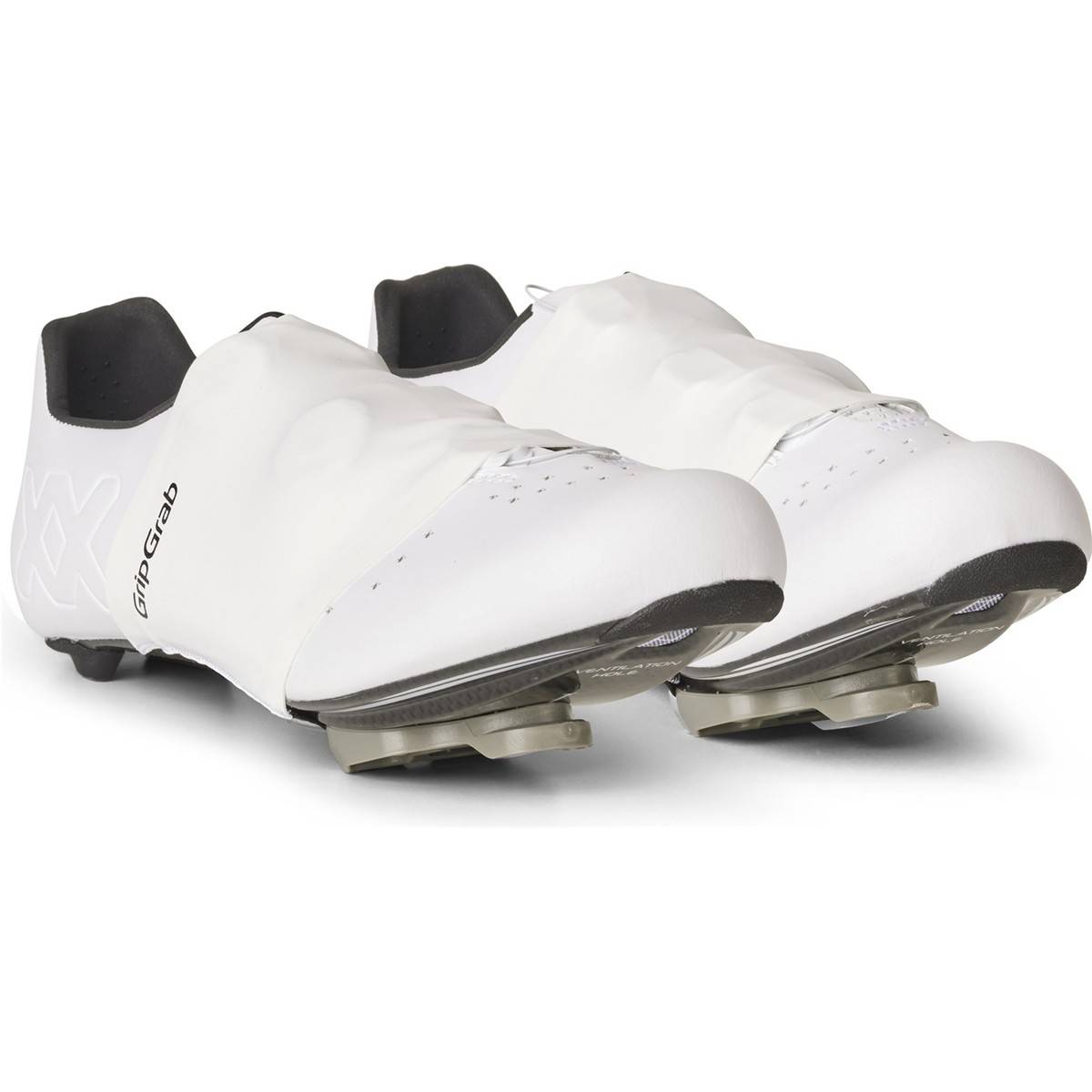 Skoöverdrag GripGrab Faststream Aero Dial Covers White 46-49 - Vit (46-49)