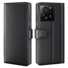 Ægte Læderetui Xiaomi Redmi Note 13 Pro Plus Sort