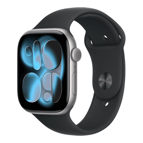 Apple Watch Series 11 (2025) GPS+Cellular - Aluminium/Sport Band 46 mm / Nyskick / Rymdgrå