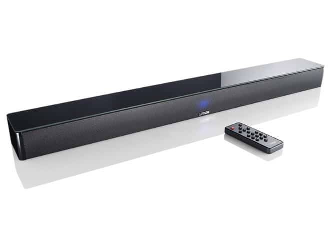 Canton Smart Soundbar 9 Generation 2 - Mattsvart glastopp Mattsvart/Glastopp