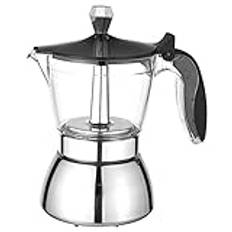 Moka Pot, 4 Cup Stovetop Espresso Maker - Coffee Percolator Machine Premium Moka Italian Espresso Coffee Maker