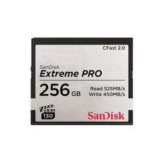 Sandisk Minneskort Extreme Pro CFast 2.0 256GB 525MB/s