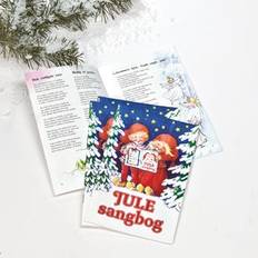 Sanghæfte med populære julesange, 4 stk. hæfter til jul