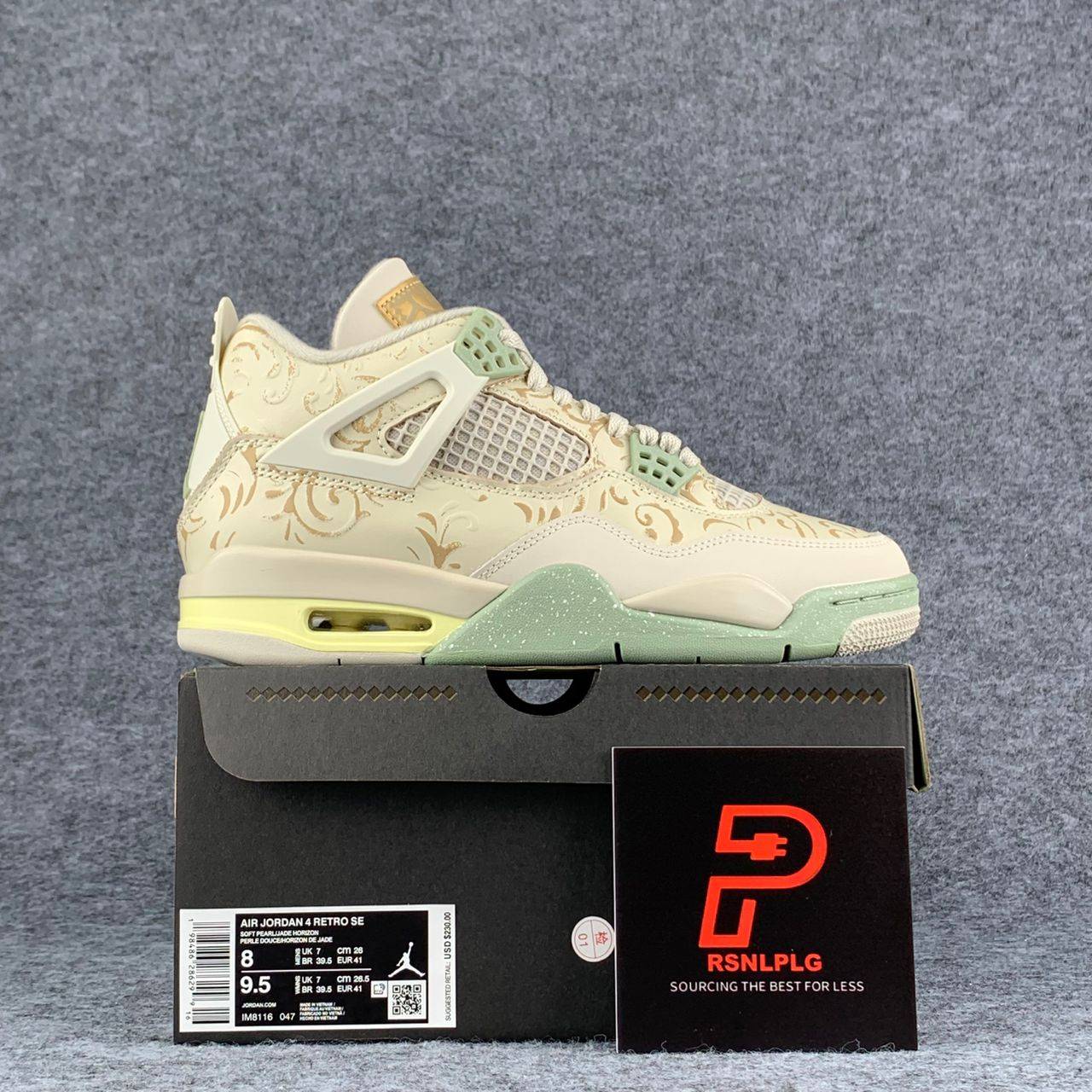 Air Jordan 4 Retro SE 'Somos Eternos' - (Mens) EUR 44.5 • US 10.5 • UK 9.5