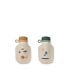 Liewood Lizzie Smoothie Bottle 2-Pack Beige