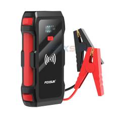 FOXSUR 26800mAh Jump Starter 12V Power Bank Car Emergency Startup Power Supply 5V/2A Med LED-ljus